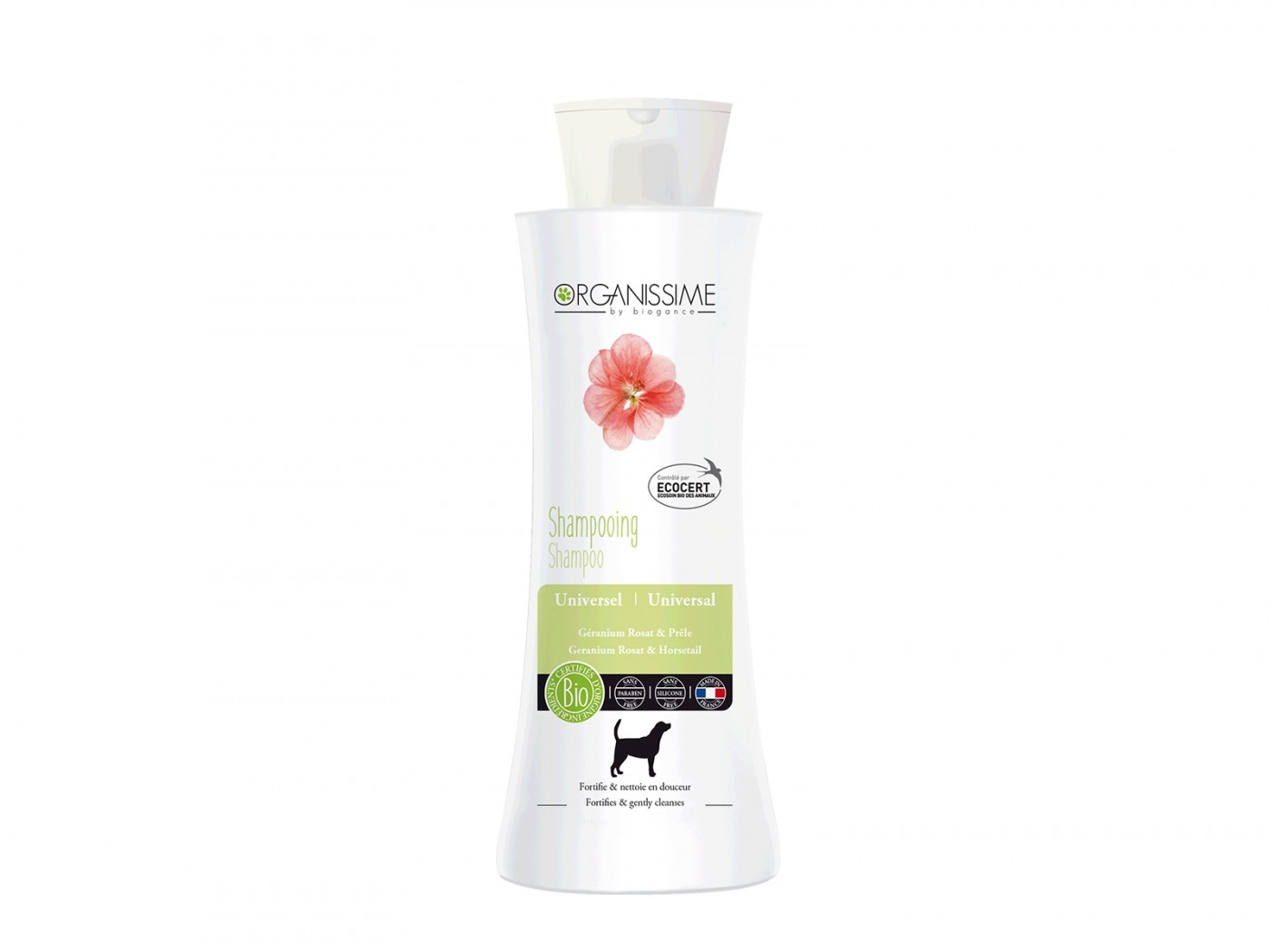 Shampoo orgânico universal para cão