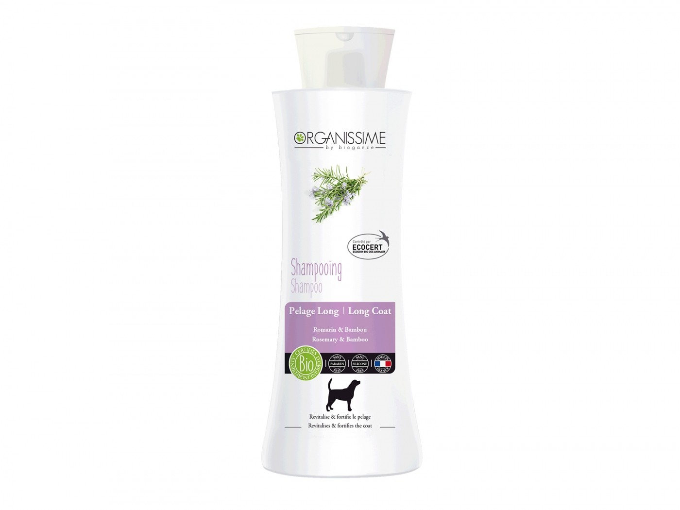 Bio shampoo voor honden met lange haren