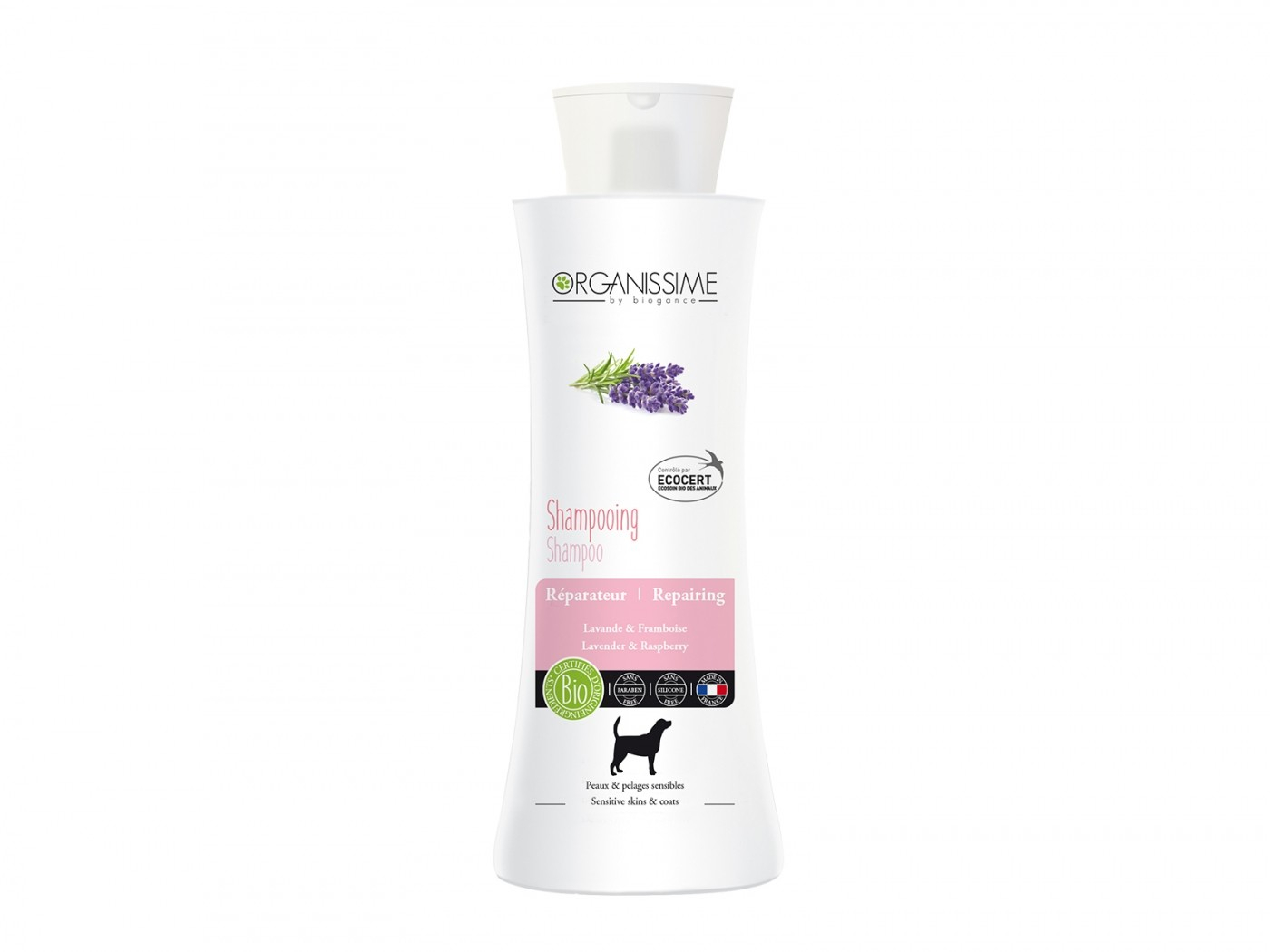 Herstellende bio shampoo voor honden