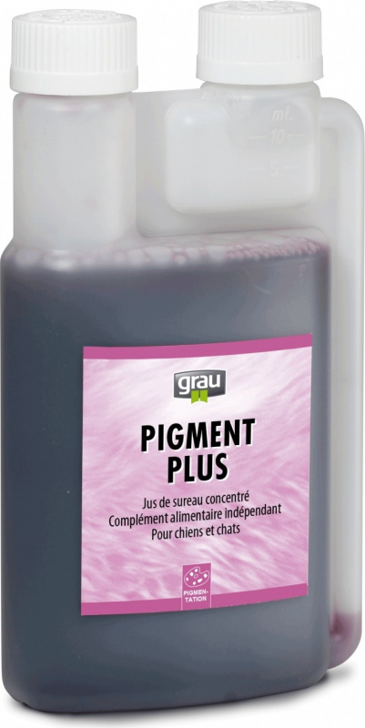 Grau Pigment Plus Accentue La Pigmentation Foncée Des Parties Sans Poils Du Chien Et Du Chat