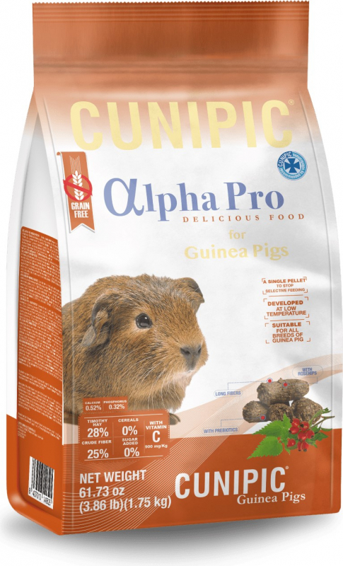 Cunipic Alpha Pro Cochon d'Inde Aliment complet