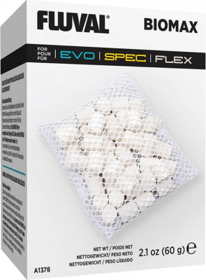 Cartouche Biomax et Charbon pour Fluval Spec / Flex / Evo
