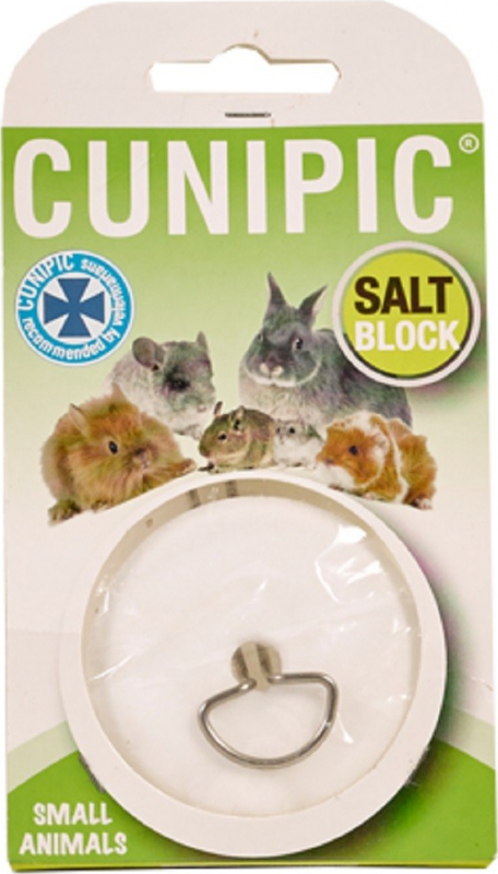 Cunipic Bloque de sal mineral para animales pequeños