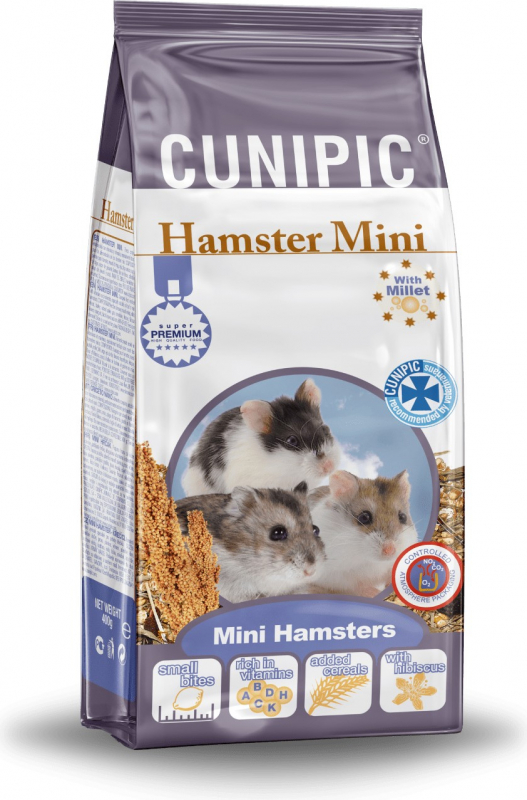 Cunipic Premium Hamster Mini Alimento completo para mini hamster
