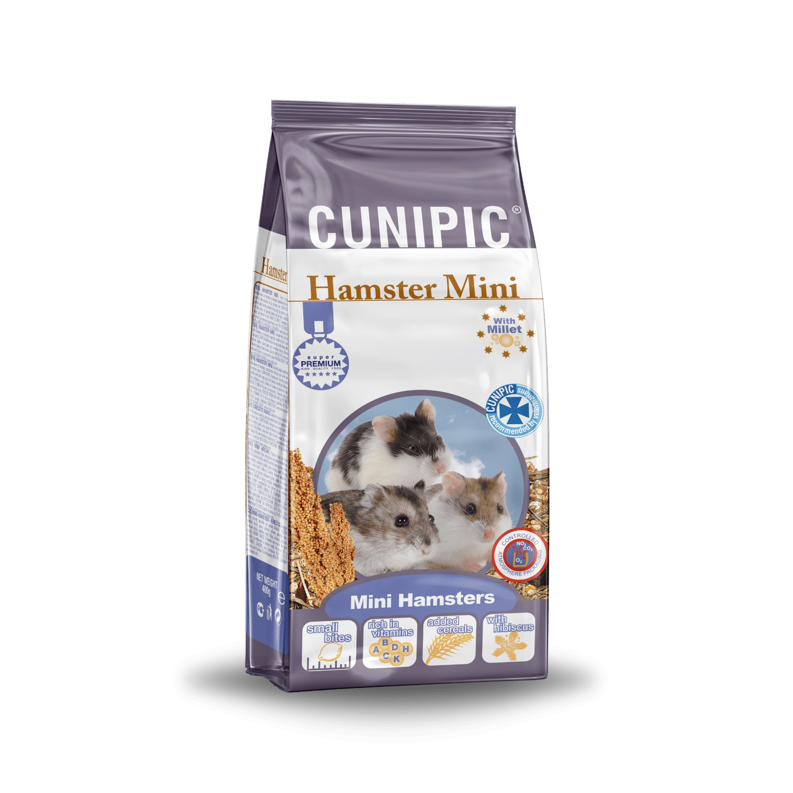 Cunipic Premium Hamster Mini Alimento completo para mini hamster