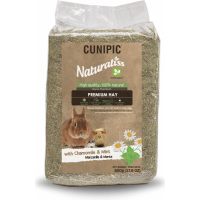 Cunipic Naturaliss Premium Hay Foin avec camomille & menthe pour rongeurs et lapins