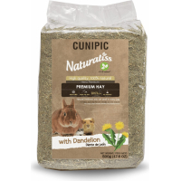 Feno Dente-de-leão para roedores e coelhos Cunipic Naturaliss Premium Hay