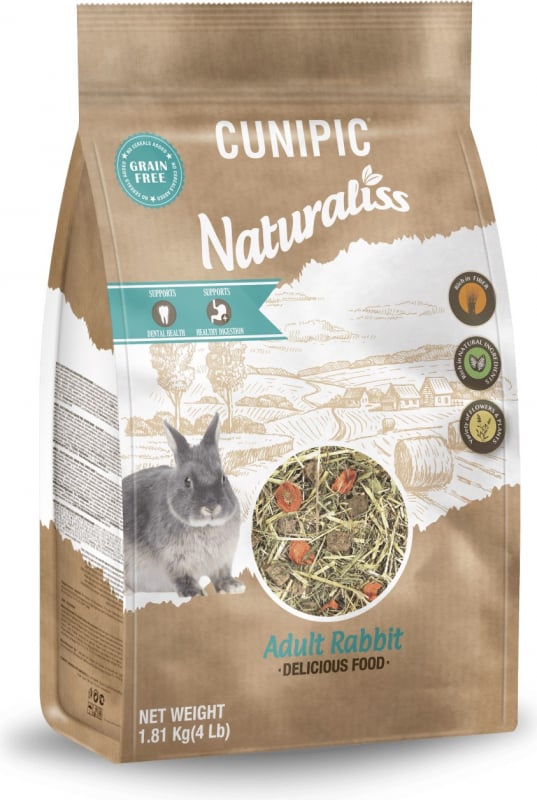 Cunipic Naturaliss Rabbit Adult Alleinfuttermittel für Kaninchen