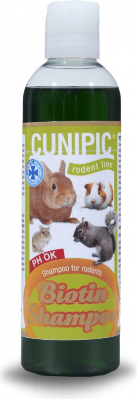 Cunipic Shampooing à la biotine pour rongeurs et lapins