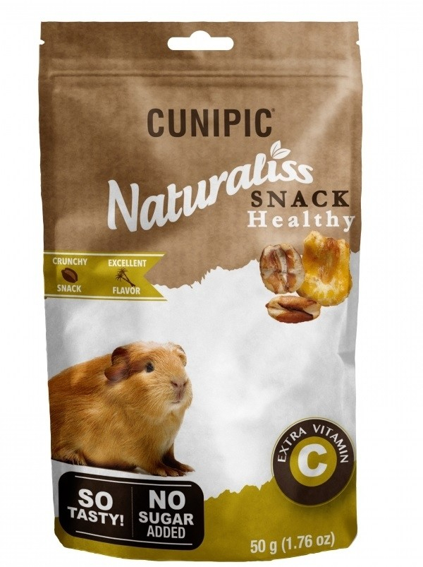 Snack Cunipic Naturaliss Vit C Saudáveis guloseimas para cobaias