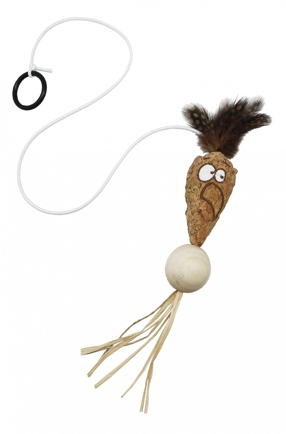 Spielzeug Karotte funny face zum Aufhängen