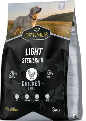 Optimus Adult Light/Sterilised pienso para perros