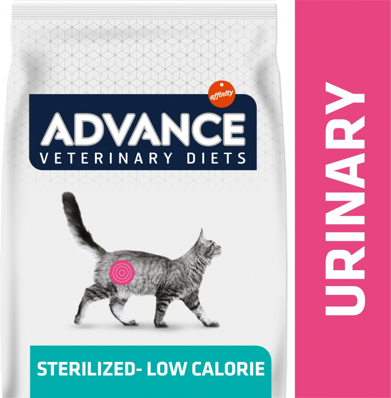 ADVANCE VETERINARY DIETS Urinary Low Calorie pour chat stérilisé
