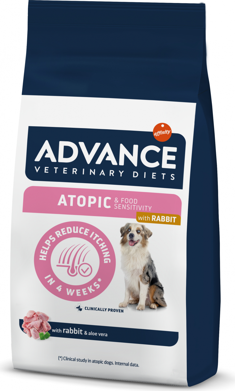 ADVANCE VETERINARY DIETS Atopic jänes ja herned koertele