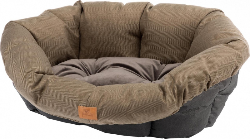 Cuscino imbottito per cesta Siesta Deluxe Sofà Tweed marrone