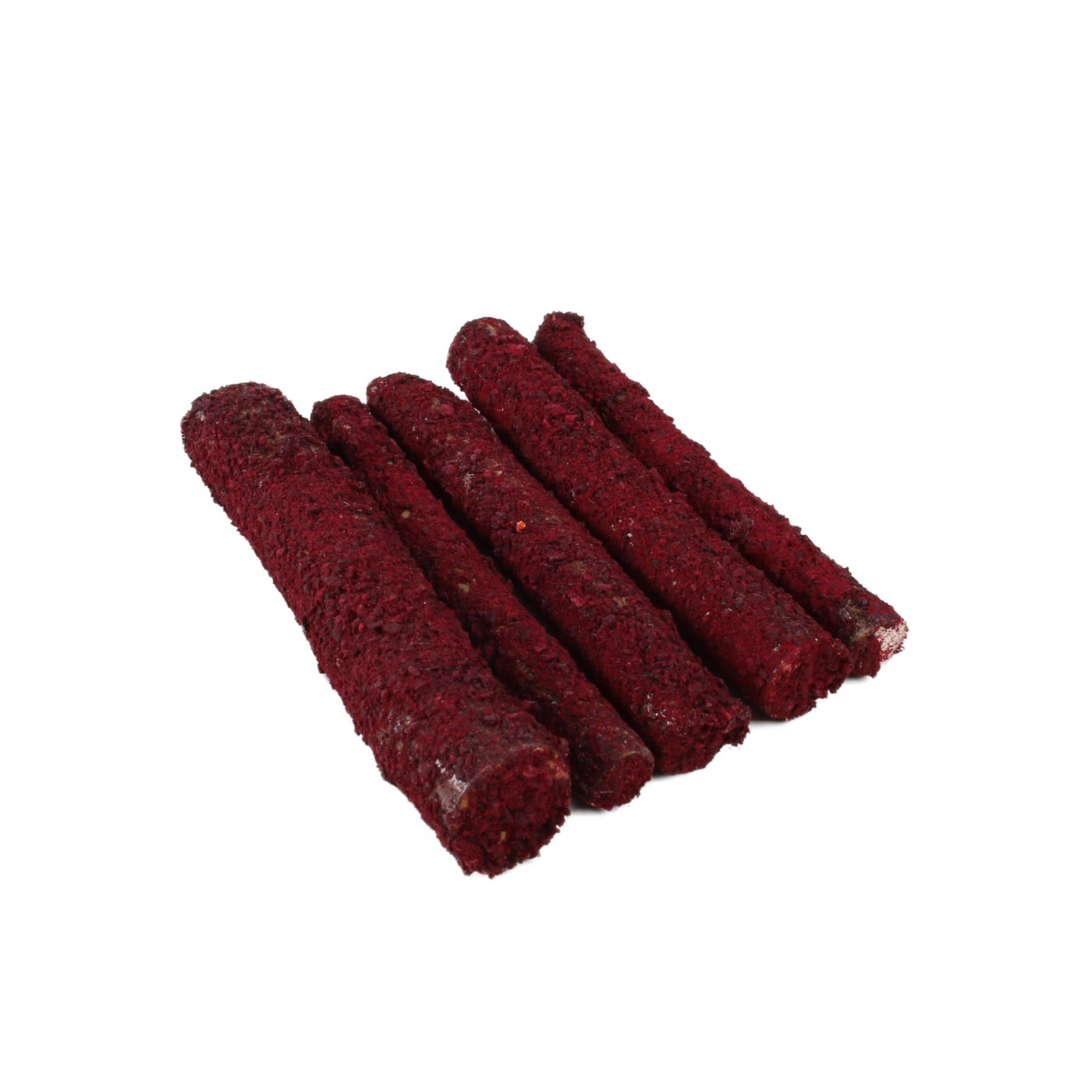 IAKO Knabberhölzer für Nagetiere mit roter Beete - Packet mit 5 Sticks