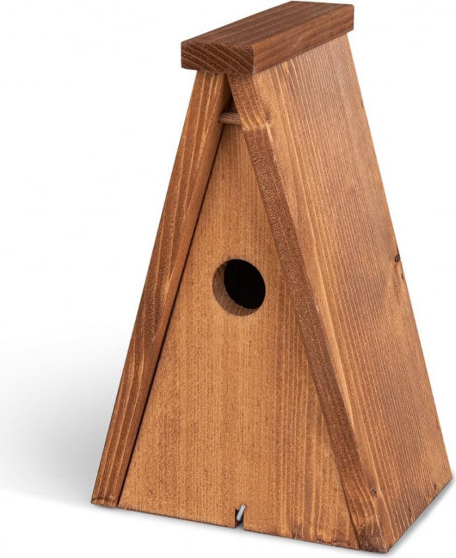 Emma's Garden Caixa de nidificação triangular pardais - Ø32mm