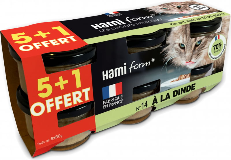HAMIFORM Comida húmeda para gatos Pack x 6
