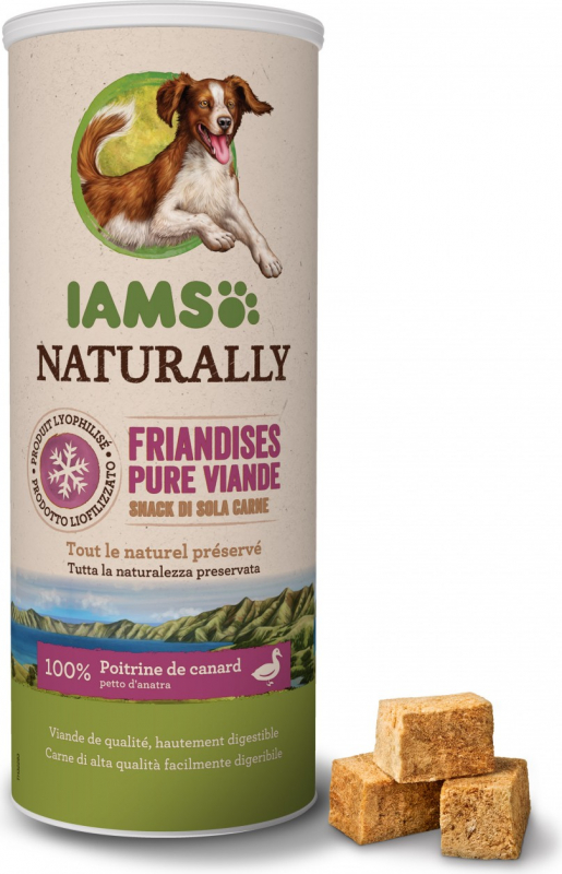 IAMS Naturally golosinas para perro adulto 100% carne sin cereales - Varios sabores diferentes