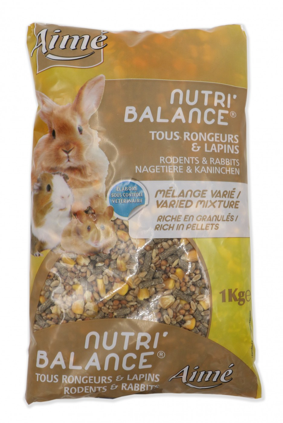 Aimé Nutri'Balance Alimento para conejos y roedores 1kg