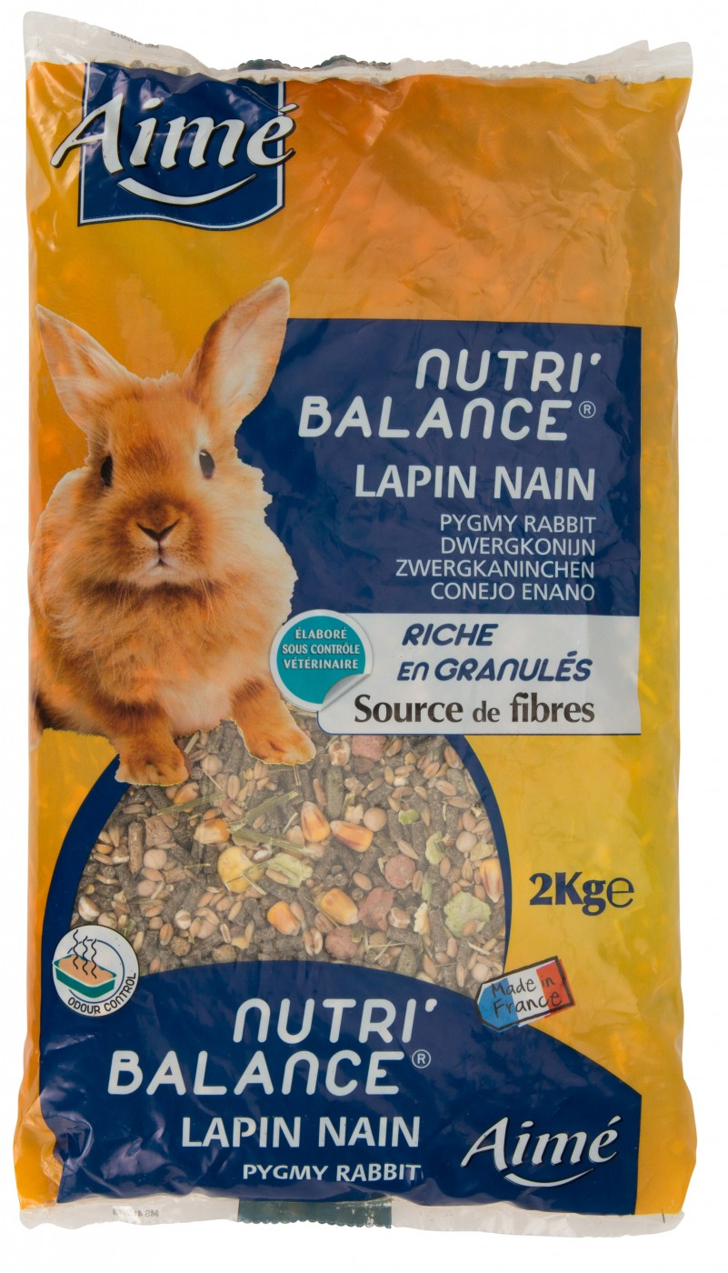 Aimé Nutri'Balance Alimento para conejos enanos