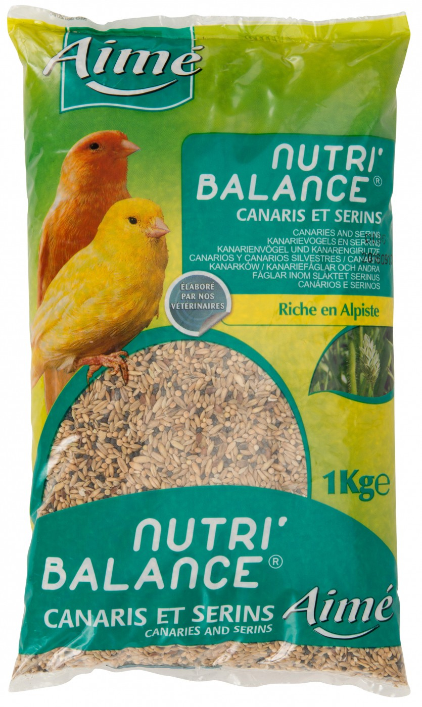 Aimé Nutri'Balance Komplette Futtermischung für Kanarienvögel