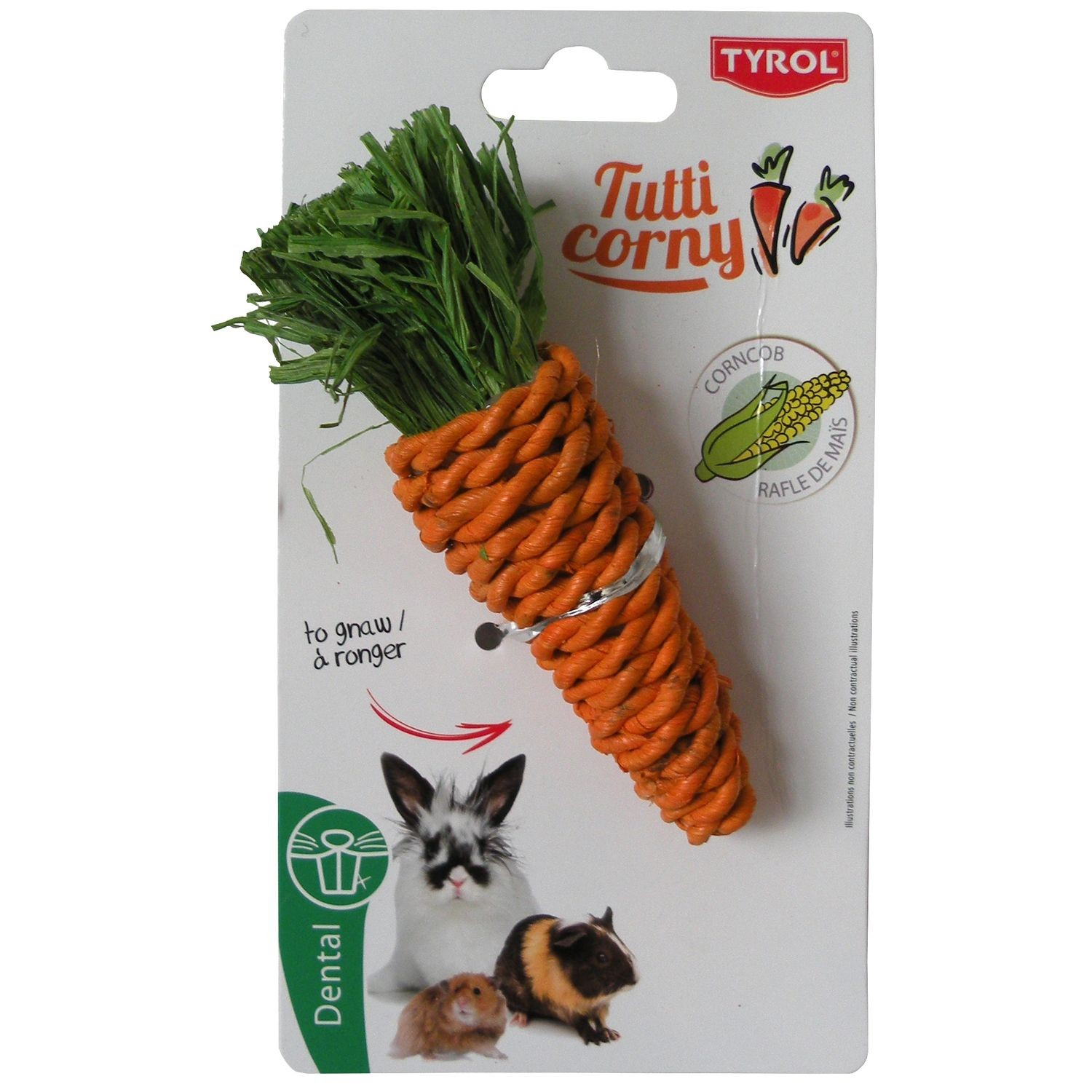 Tyrol Tutti Corny für Nagetiere und Kaninchen