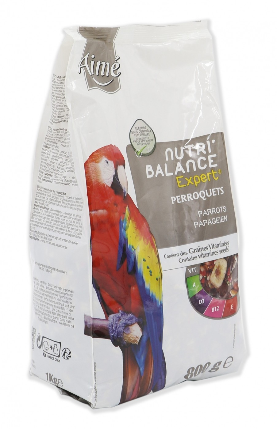 Aimé Nutri'Balance Expert Premium Meal Alleinfuttermittel für Papageien