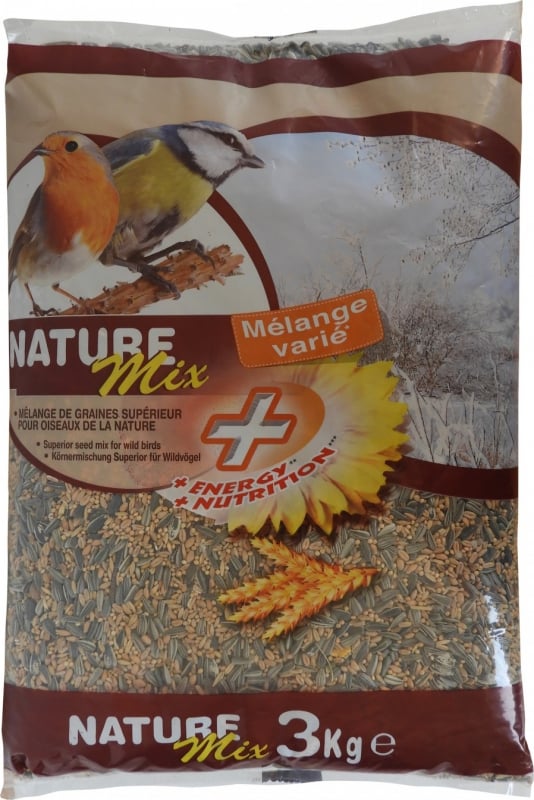 Tyrol Nature Mix+ Mélange de Graines pour Oiseaux du Jardin