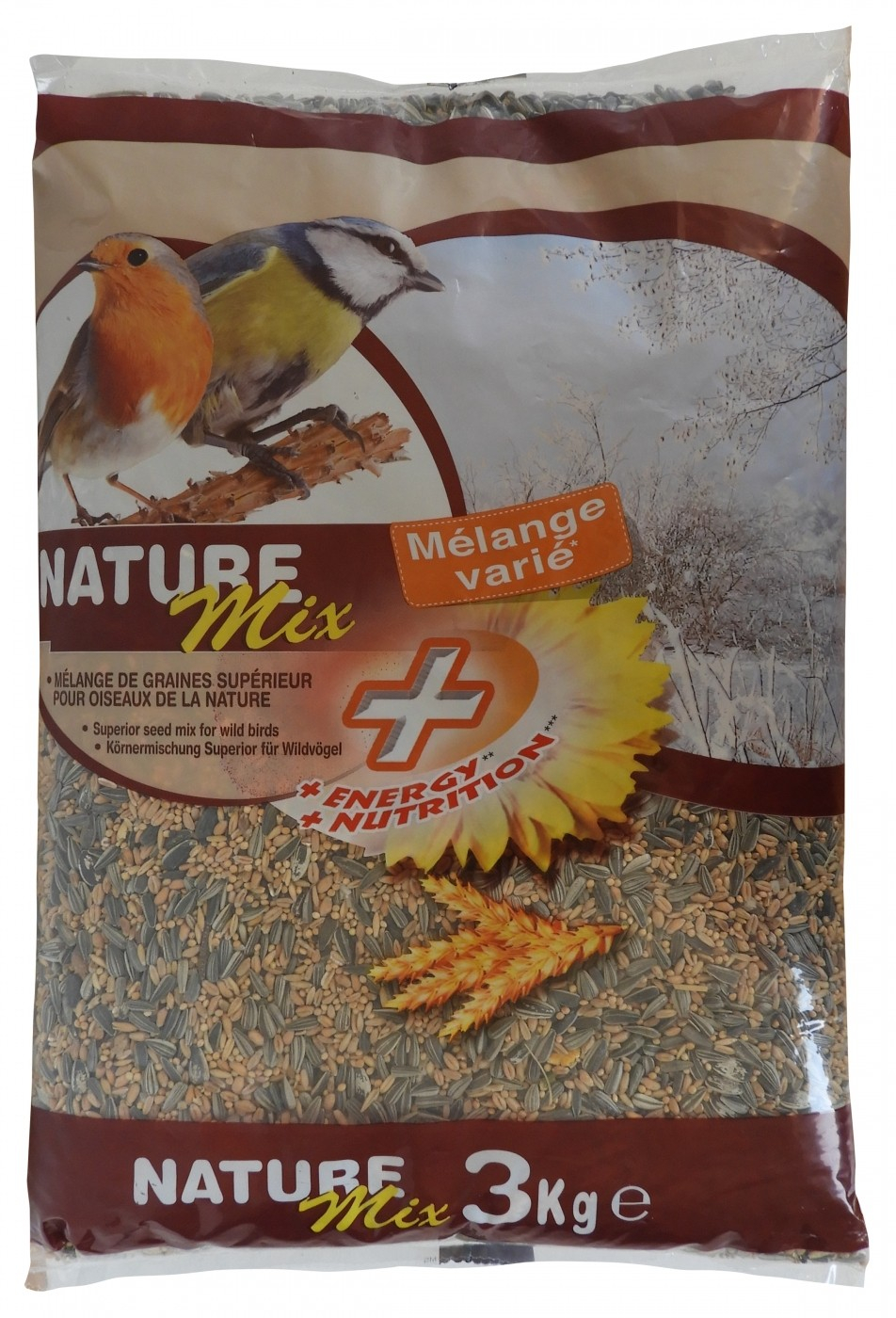 Tyrol Nature Mix+ Mezcla de Semillas para pájaros silvestres