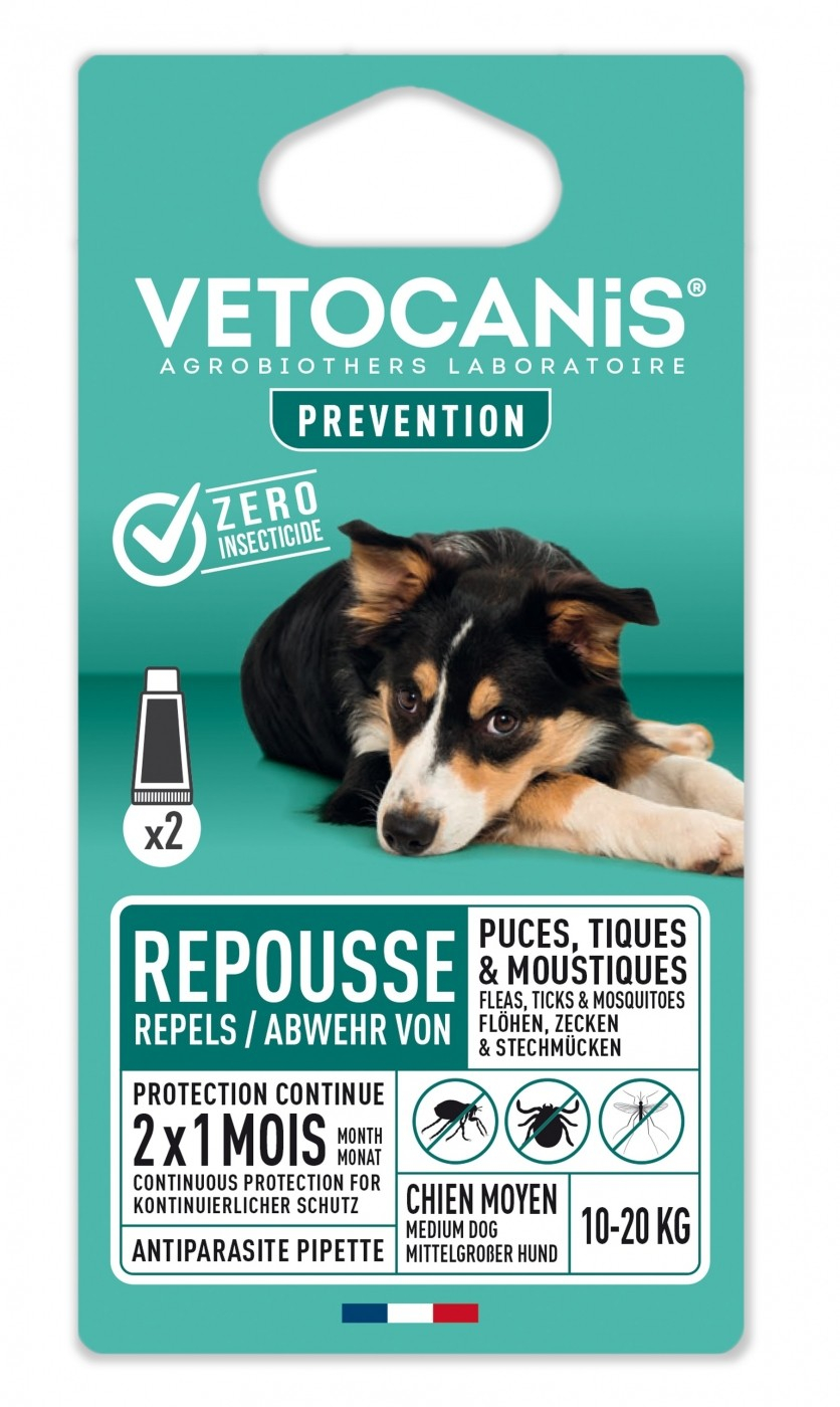 VETOCANIS Floh- und Zeckenschutzpipetten für Hunde