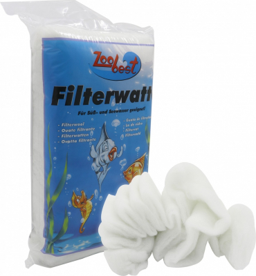 Ouate - Perlon blanc 100gr pour filtre d'aquarium - Le Poisson Qui Jardine