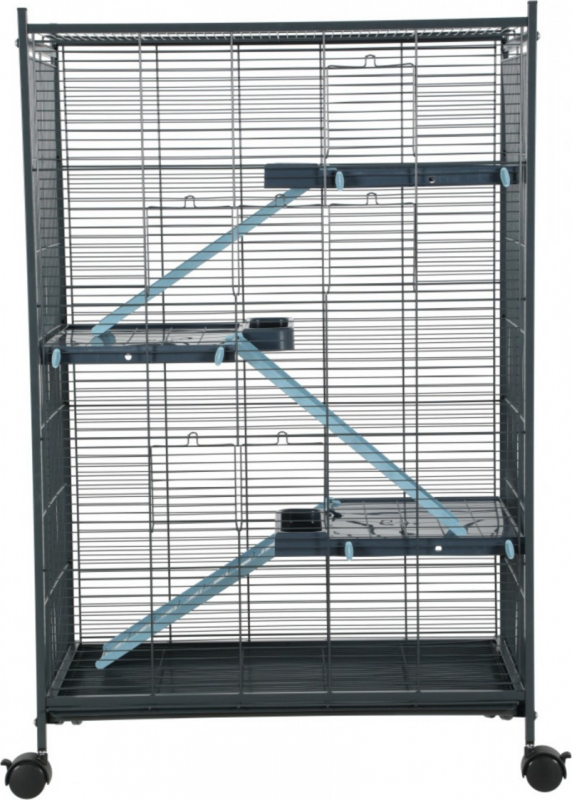 Cage pour petits rongeurs - H107cm - Zolux Indoor2 max loft 2 