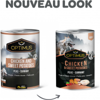 Natvoer Optimus Grain Free - Chicken & Sweet potatoes