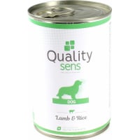 Alimentação húmida Quality Sens borrego e arroz para cão