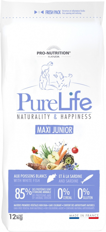 PRO-NUTRITION Pure Life Maxi Junior pour chiot de grande race