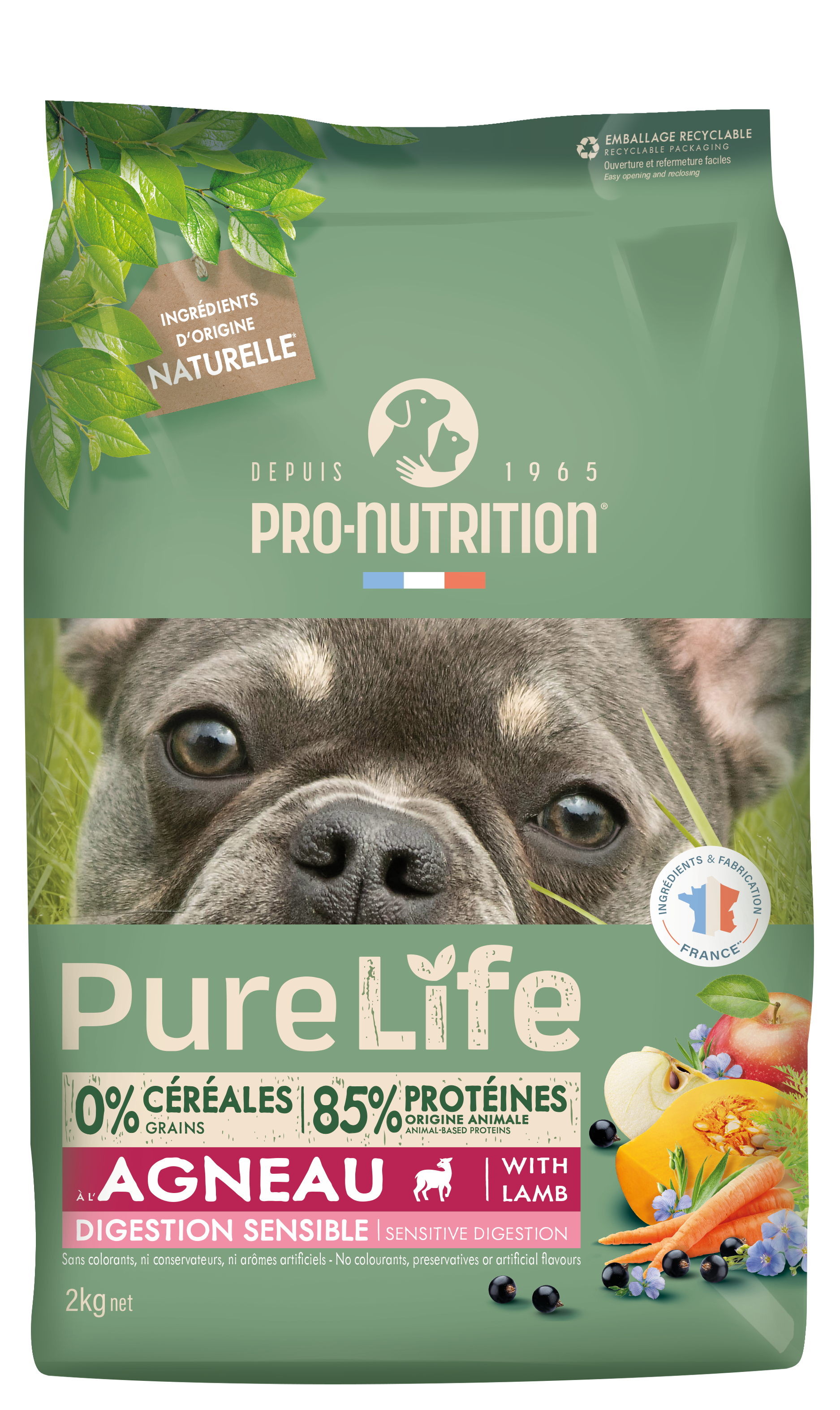 PRO-NUTRITION Flatazor Pure Life Selection mit Lammfleisch für erwachsene Hunde