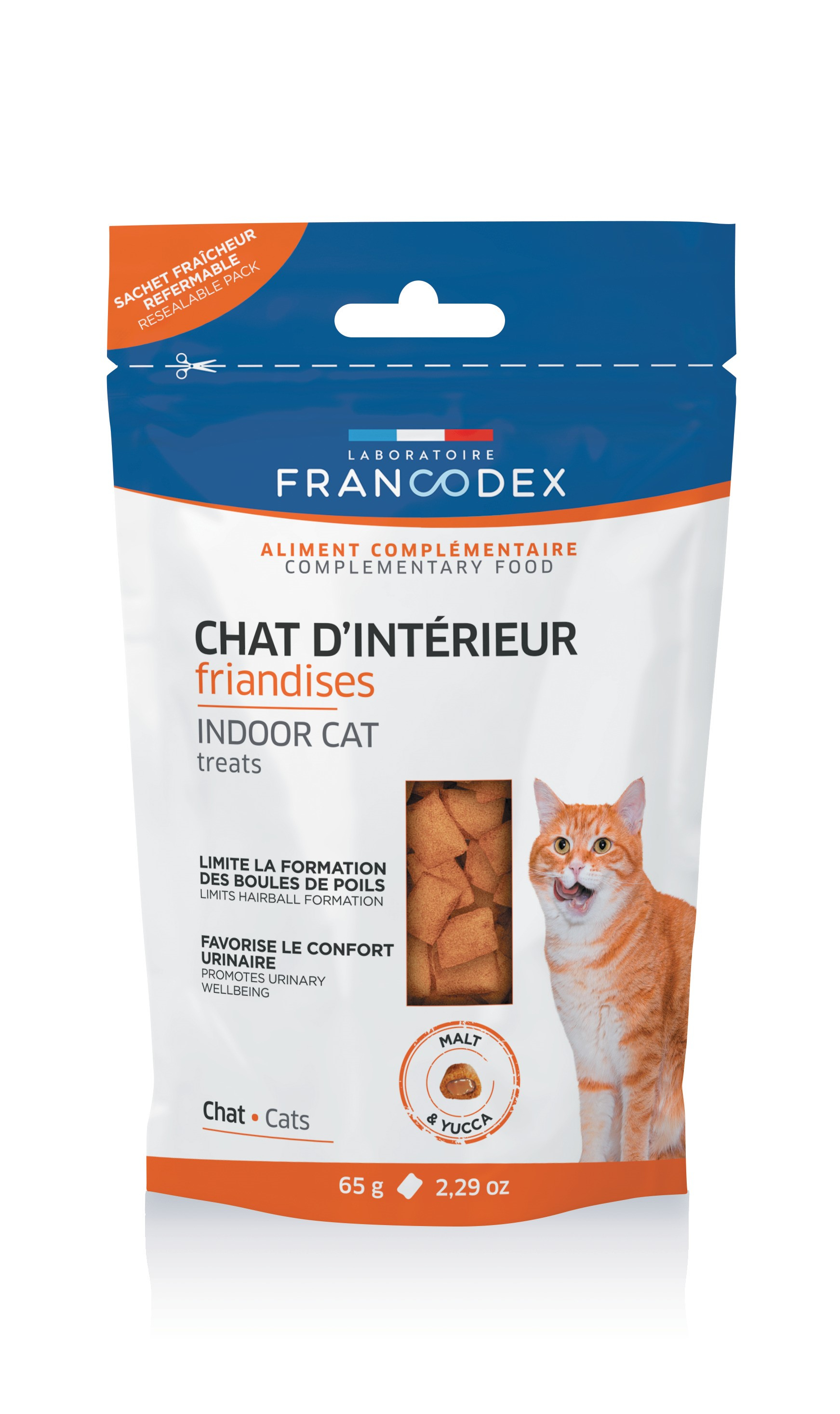 Francodex Premi gatto indoor - 65g