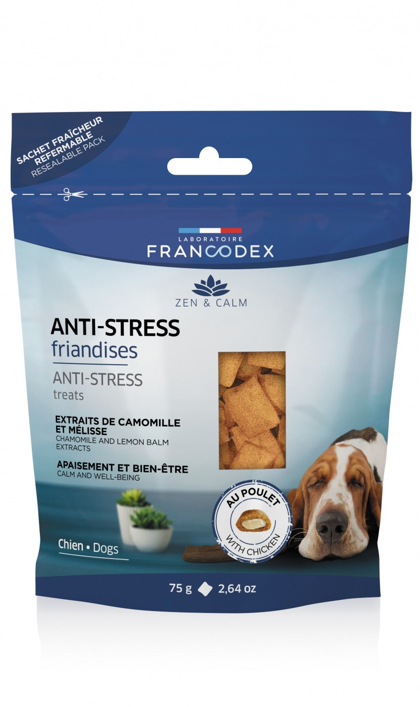 Francodex Guloseimas Anti-Stress para cães - 75g