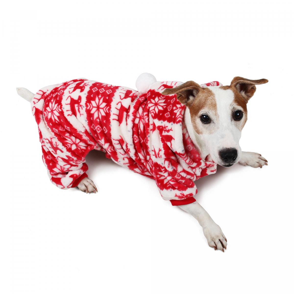 Winter pyjama voor honden,