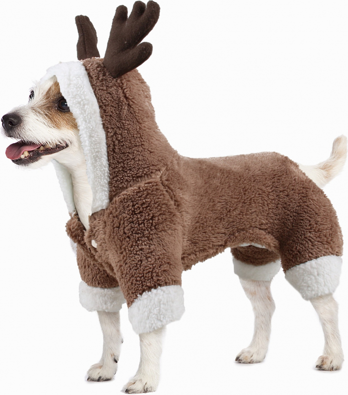 Costume natalizio per cani Renna Zolia