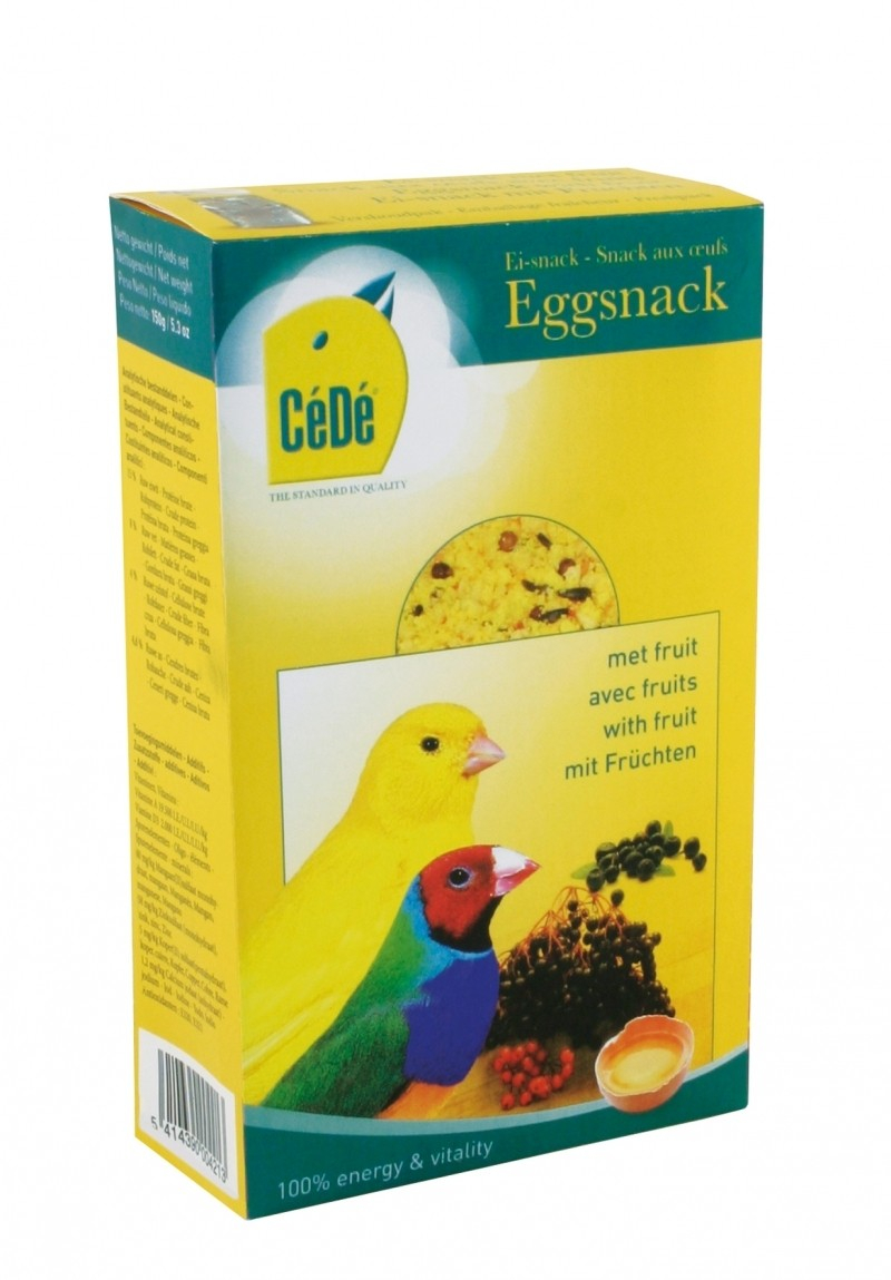 Cédé snack de huevo para canarios/pájaros exóticos
