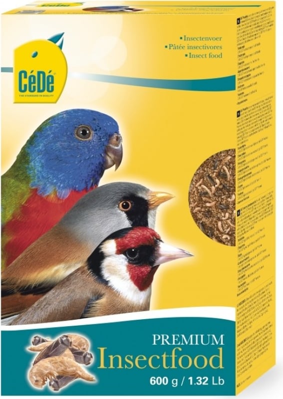 Cédé Futter für insektenfressende Vögel mit Honig und Beeren