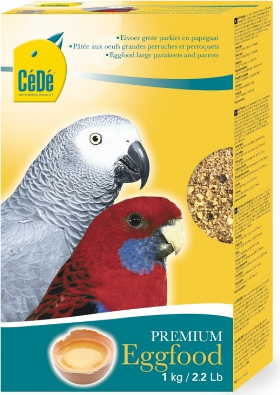 Cédé eivoer voor grote parkieten en papegaaien