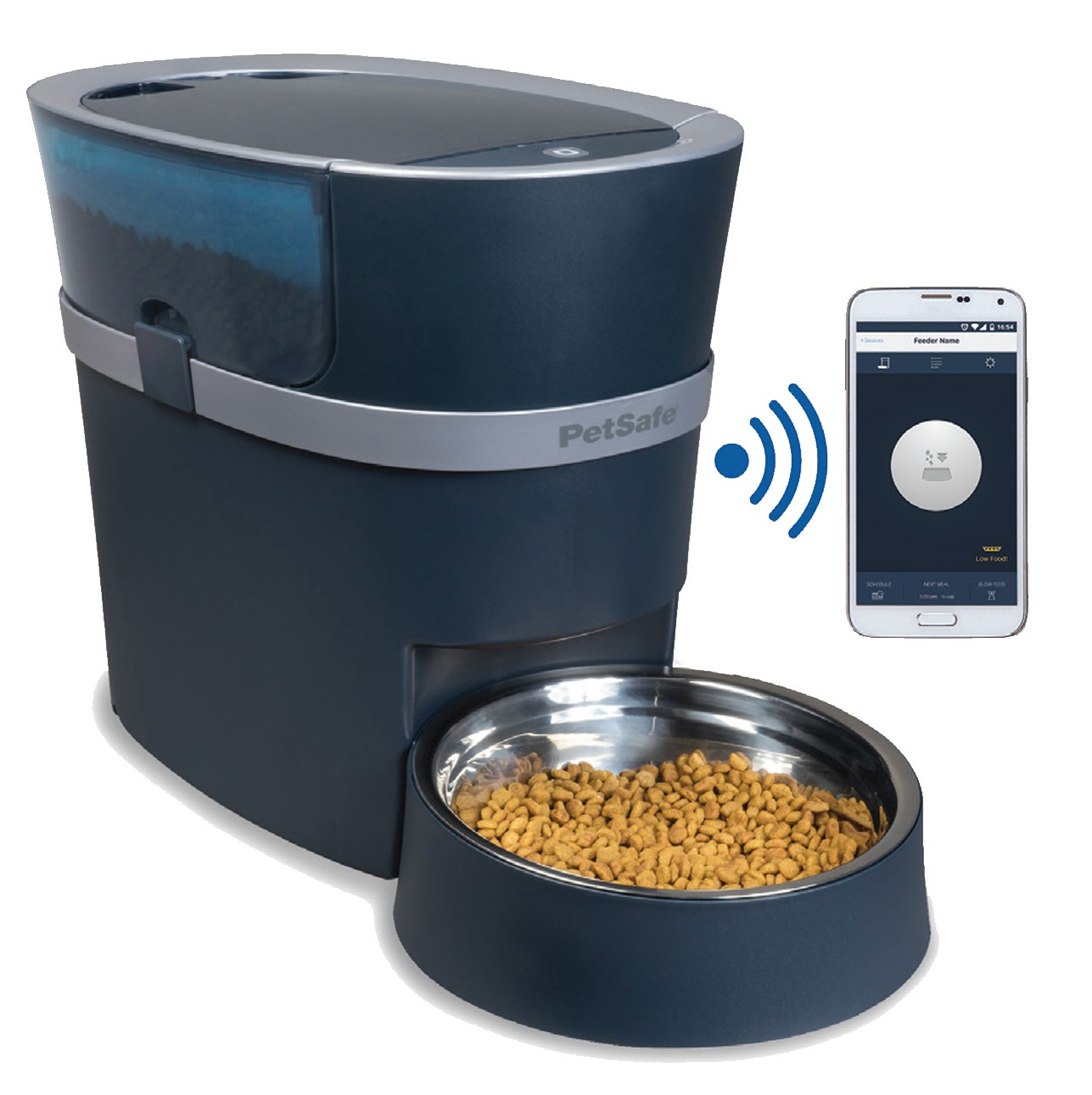 Distribuidor de ração seca ou semi-húmidos conectado Smart Feed Petsafe