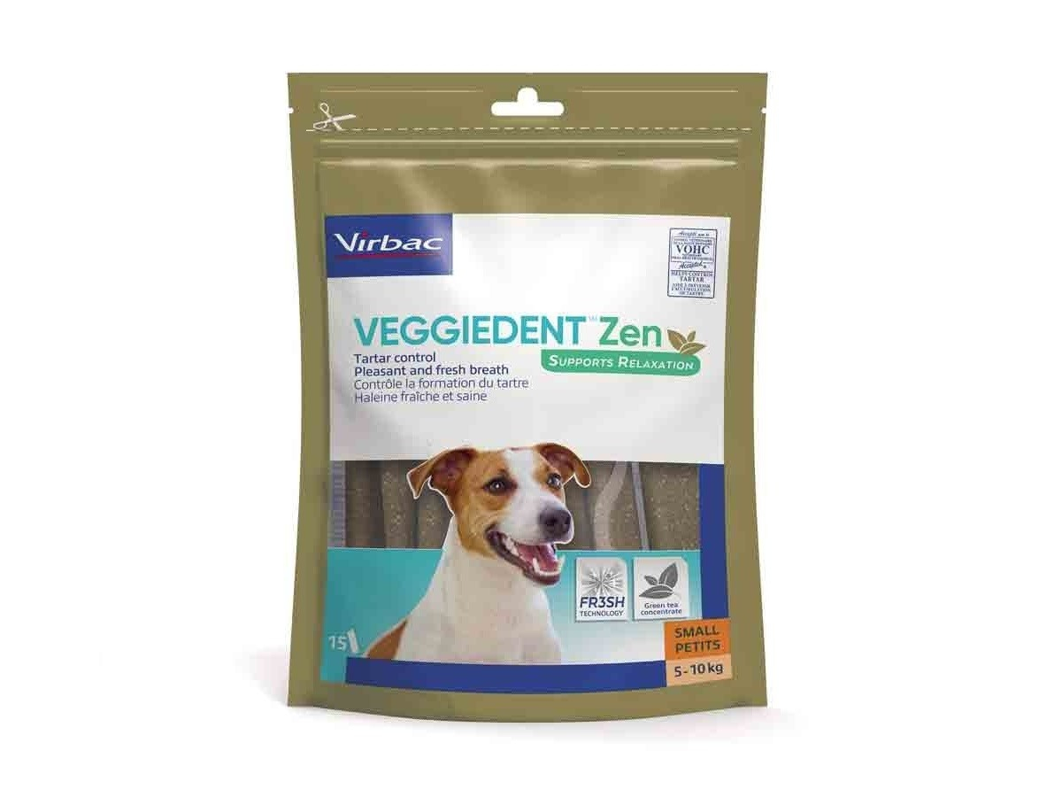 VIRBAC Veggiedent Zen láminas para masticar para perro - Disponibles en varias tallas