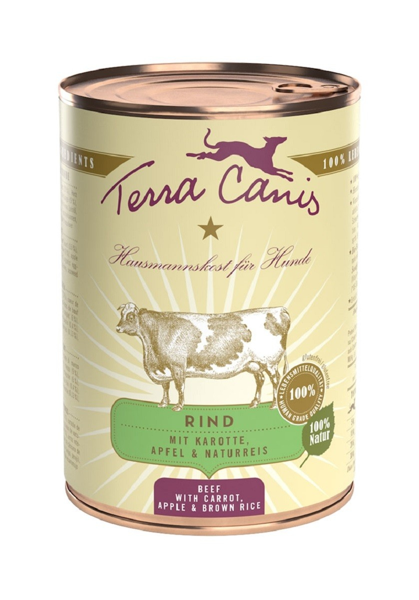 TERRA CANIS Classic Nassfutter für Hunde - 5 Geschmacksrichtungen