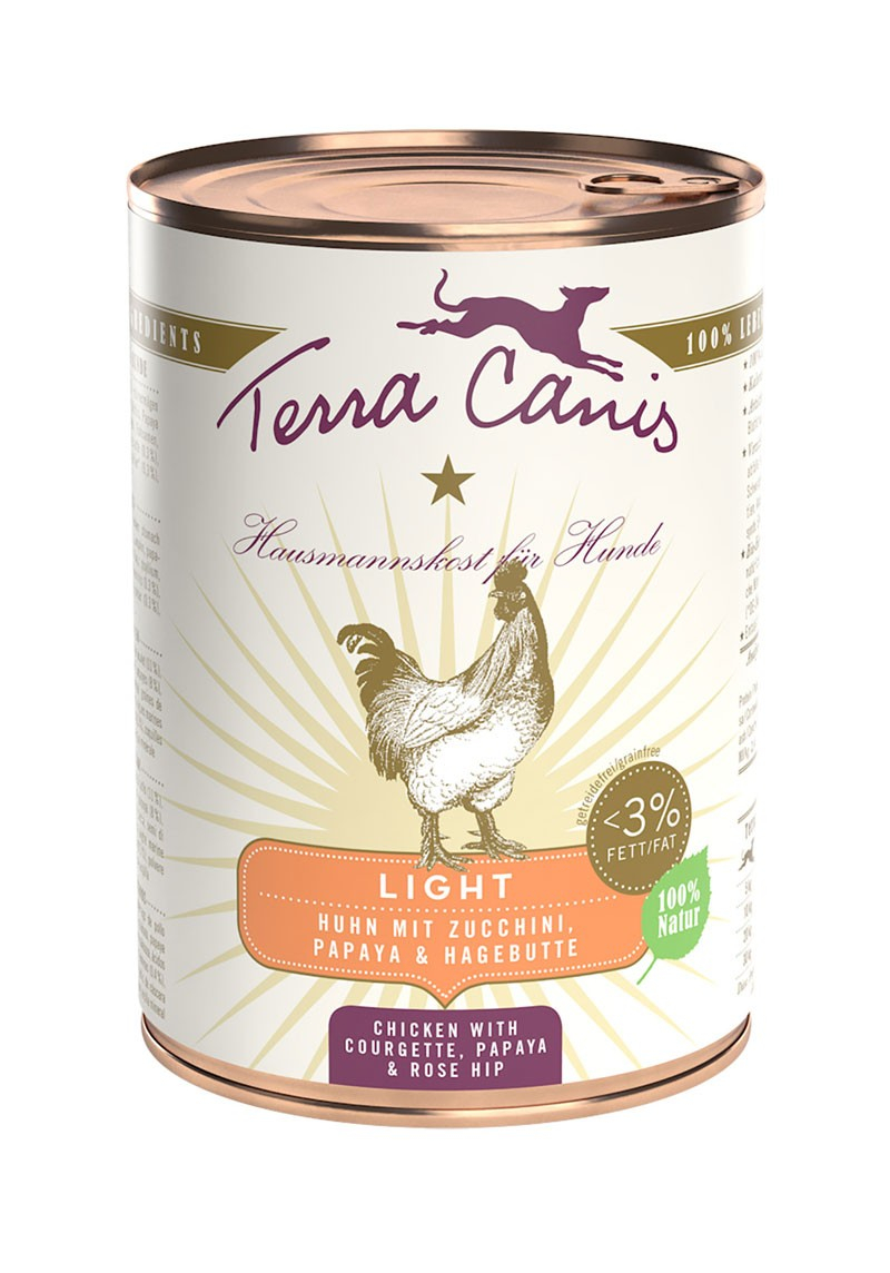 TERRA CANIS Paté light für übergewichtige Hunde