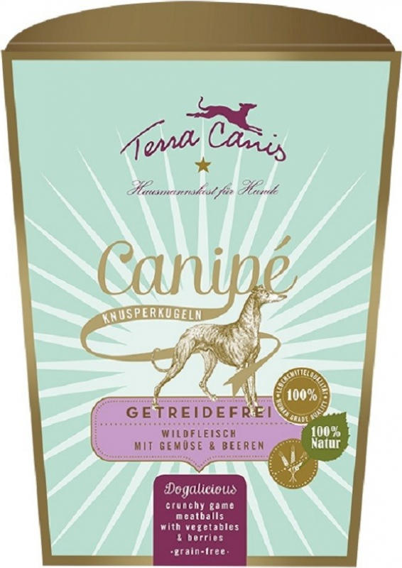 TERRA CANIS Canipé snacks met wild