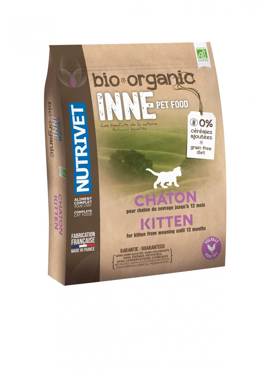 Nutrivet Inne Bio Volaille Pour Chaton